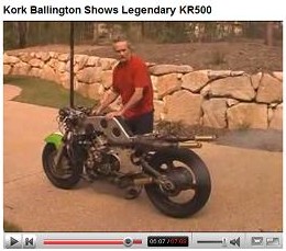Kork Ballington and the legendary KR500