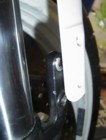 Front mudguard mounting